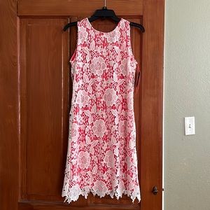Coral dress size 8